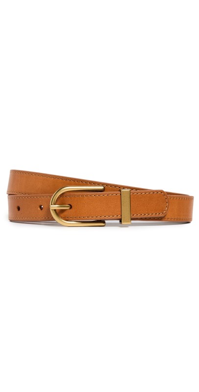 FRAME Simple Art Deco Belt Natural