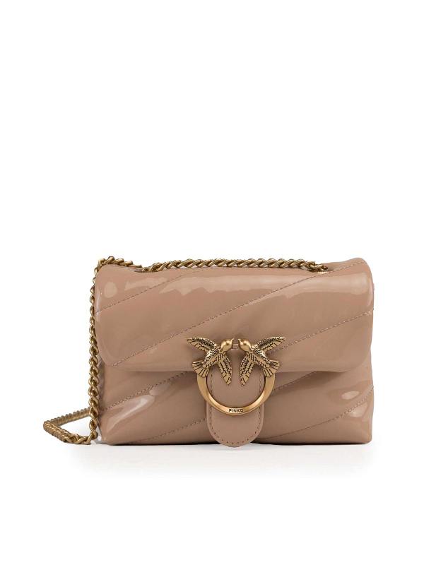 Pinko Sac Bandoulière - Rose Clair