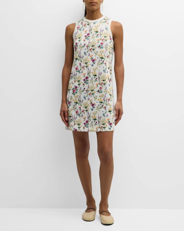 Pelota Floral Print Mini Dress