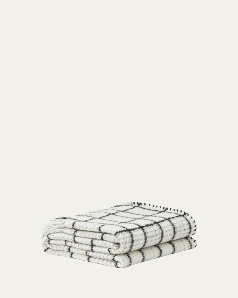 Molly Cashmere-Silk Throw Blanket