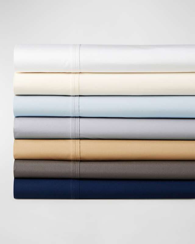 Organic 464 Percale Fitted Sheet, FULL
