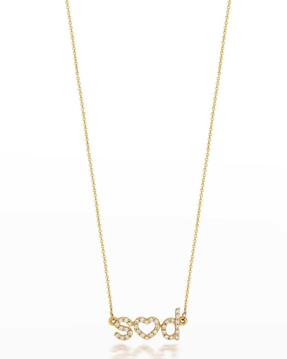 Ava 14K Gold Diamond Duo Necklace
