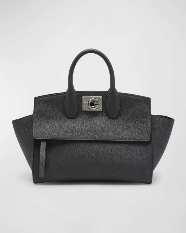 The Studio Soft Small Leather Top-Handle Bag