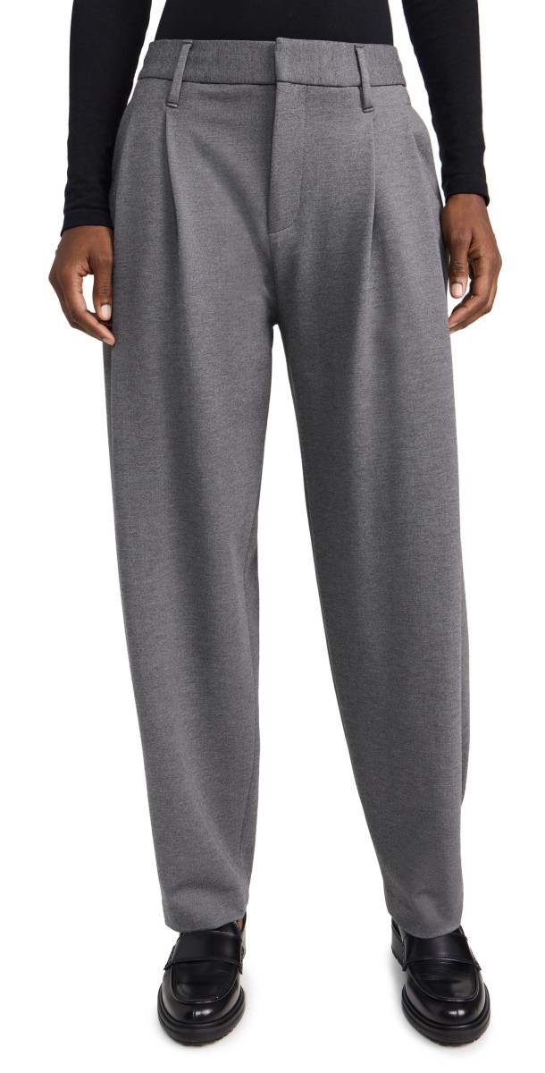 rag & bone Cecily Ponte Pants Charcoal