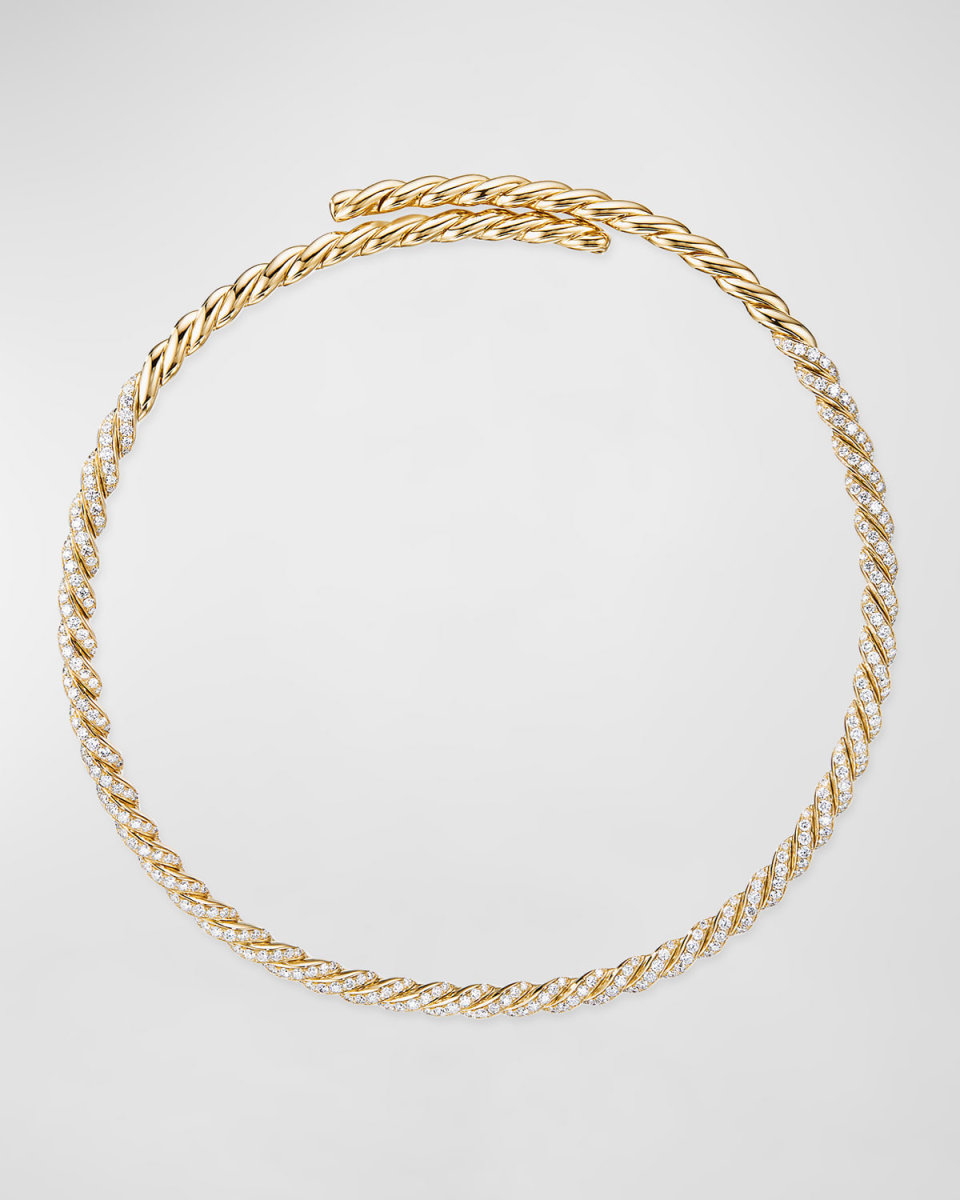 Paveflex 18k Diamond Necklac