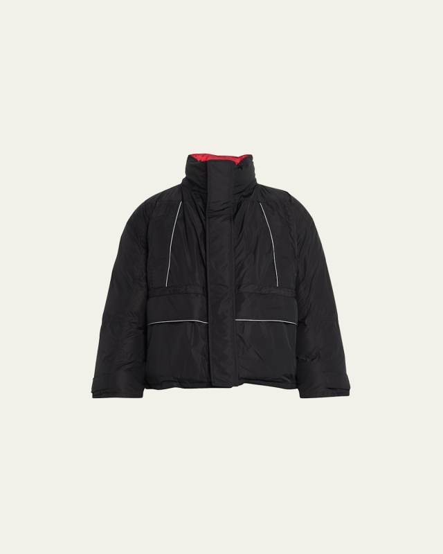 Unisex Oversized Fit Wrap Parka