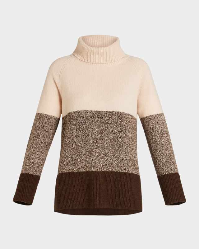 Plus Size Danilo Colorblock Turtleneck Sweat