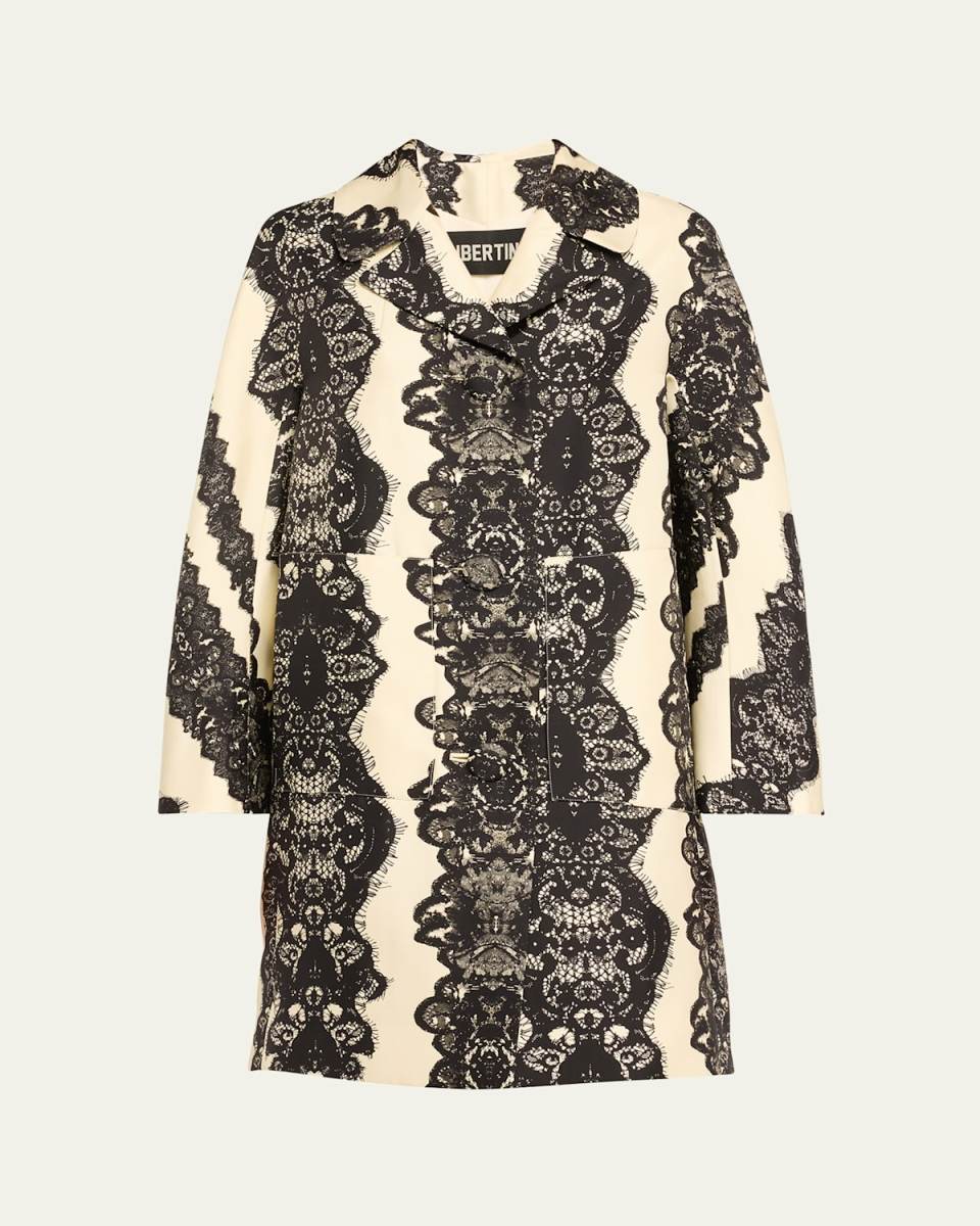 Venetian Lace Pocket Coat