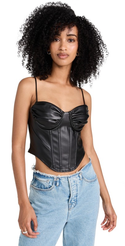 ASTR the Label Trishna Top Black