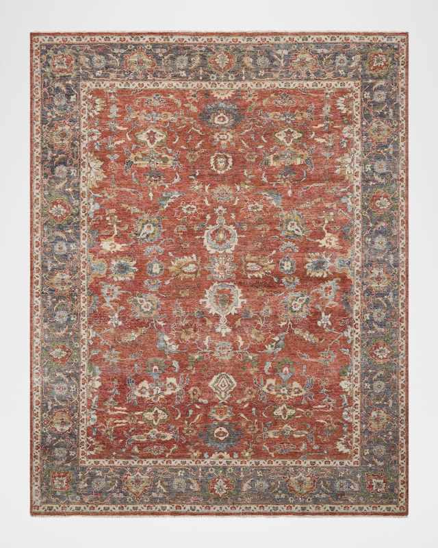 Capria Hand-Knotted Rug, 4' x 6'