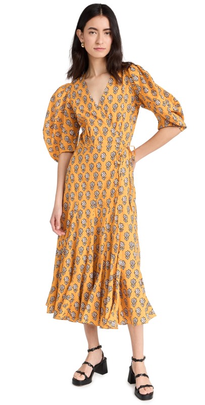 RHODE Fiona Dress Flower Block