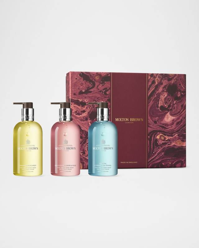 Floral & Aromatic Hand Care Gift Set, 3 x 10 oz.