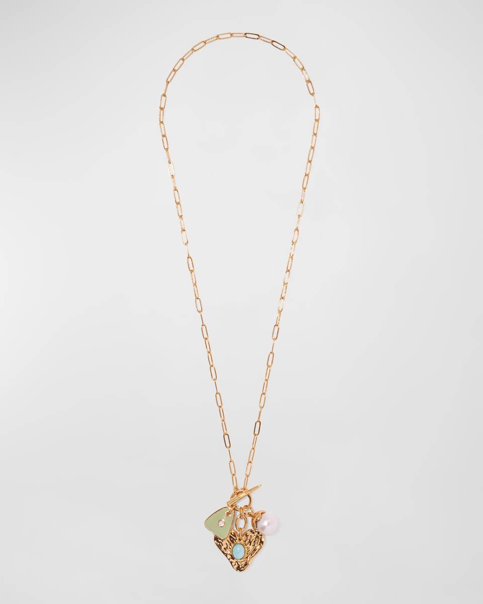 TREASURE HEART PENDANT NECKLACE