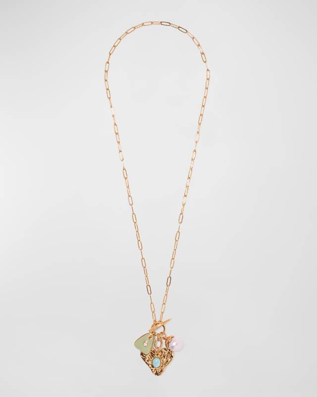 TREASURE HEART PENDANT NECKLACE