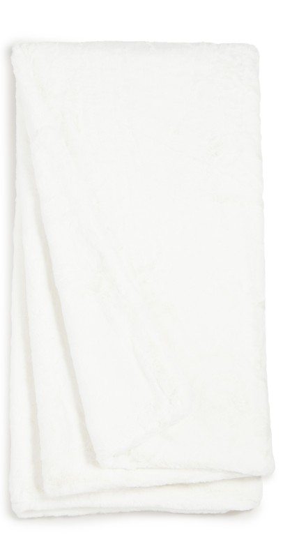 Apparis Jumbo Brady Blanket Ivory One Size