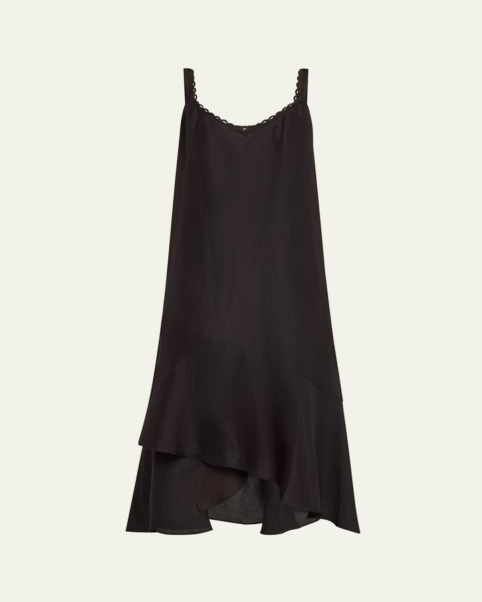Aubrey Sleeveless High-Low Midi Dress