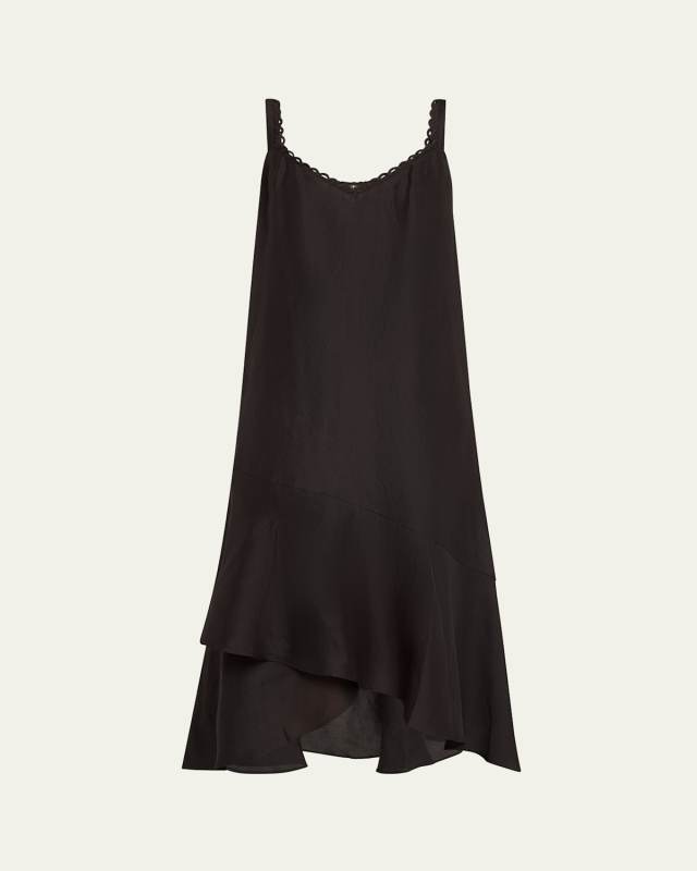 Aubrey Sleeveless High-Low Midi Dress