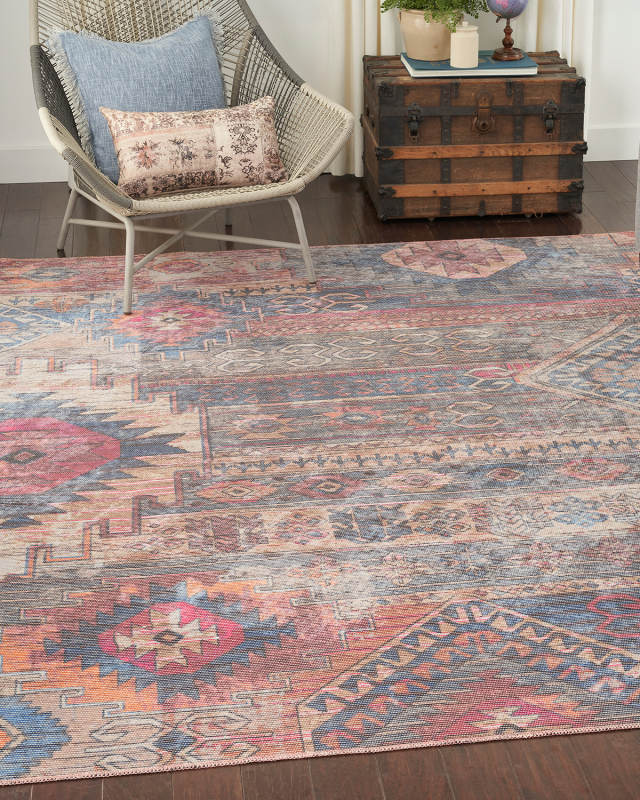 Simone Washable Rug, 2' x 6'