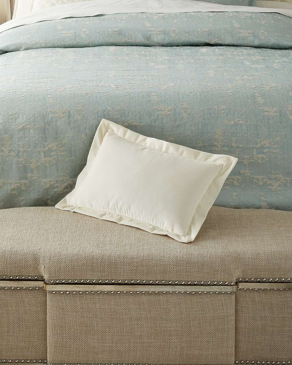 Ava Velvet Boudoir Pillow, 12" x 19"