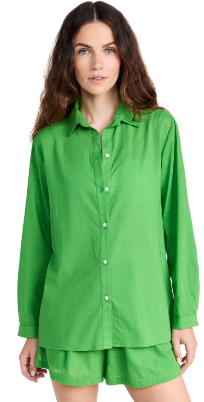 Playa Lucila Retro Top Green