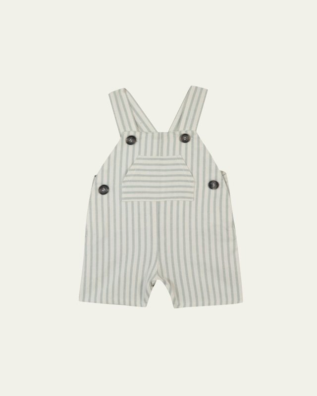Boy's Striped Jumpsuit, Size 3M-2