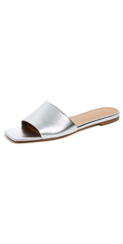 AEYDE Anna Sandals Silver