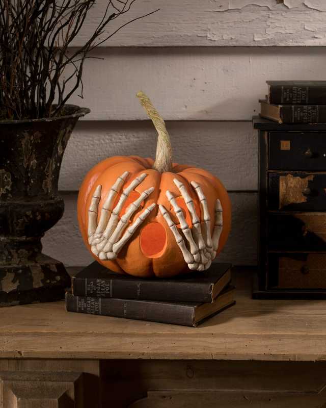 Peek-A-Boo Pumpkin, Orange