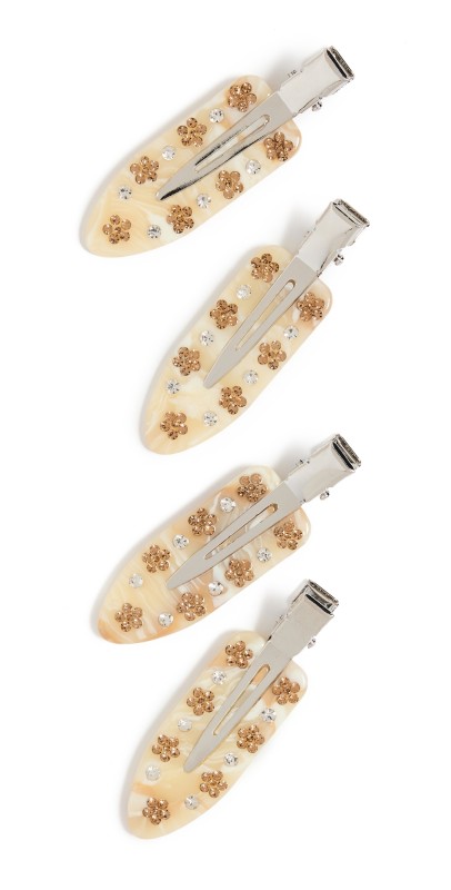 Emi Jay Popstar Clip Set of 4 Biscotti Baby