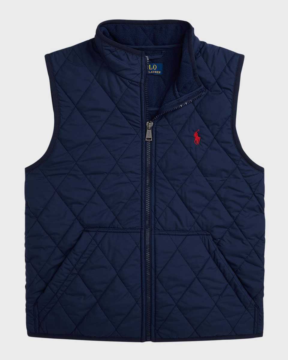 Boy's Henson Quilted Vest, Size S-XL