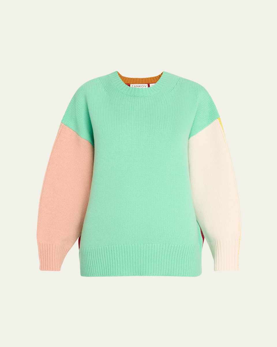 Ryo Colorblock Wool Sweat