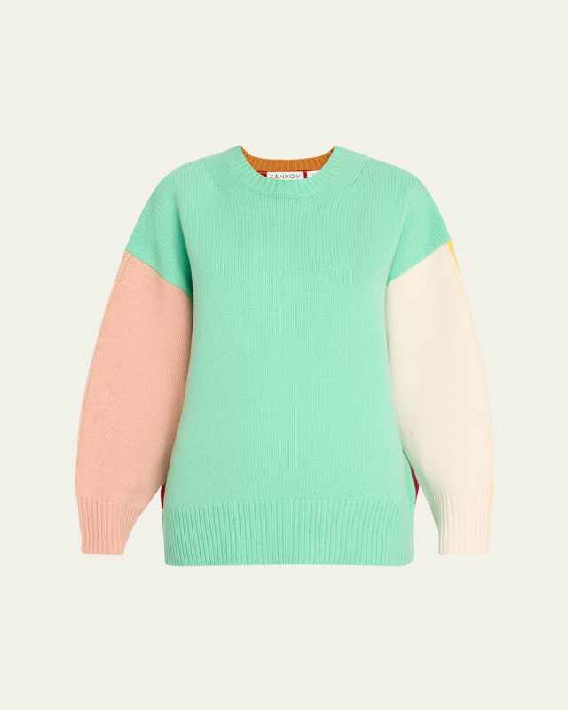 Ryo Colorblock Wool Sweat