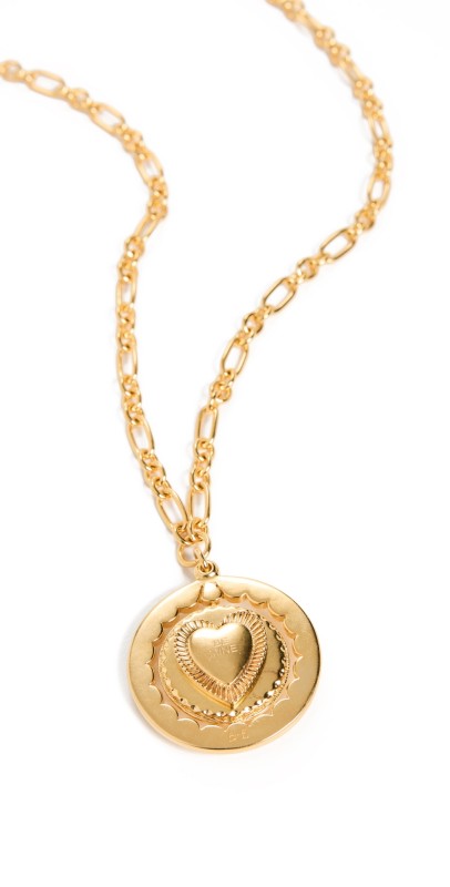 Brinker + Eliza Be Mine Necklace Gold