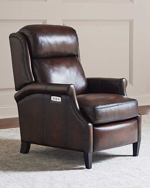 Robin Leather Powered Recliner Chair