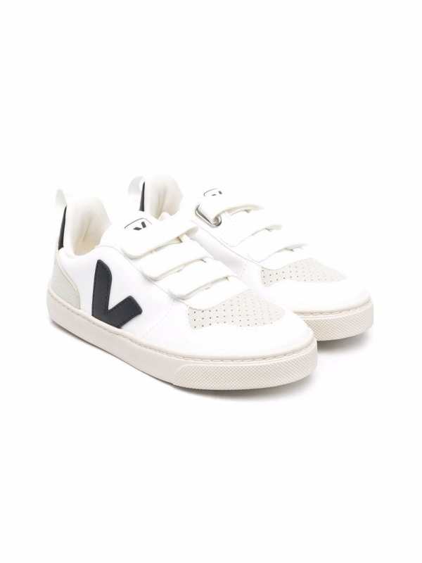 touch-strap low-top trainers