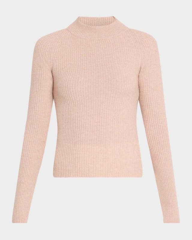 Reversible Cutout Wool-Cashmere Sweat