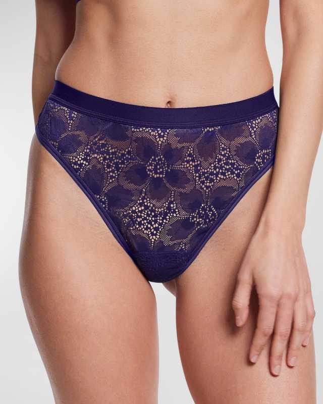 &Oh Tropical Storm High-Rise Lace Thon