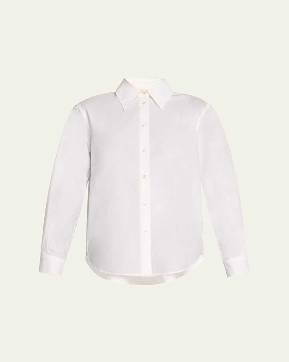 Mahault Long-Sleeve Poplin Shirt