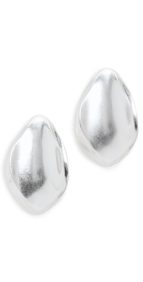 Cult Gaia Erin Earrings Antique Silver
