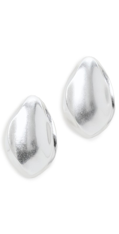 Cult Gaia Erin Earrings Antique Silver