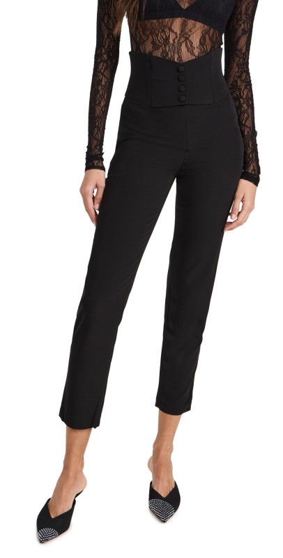 BARDOT Corset Pants Black