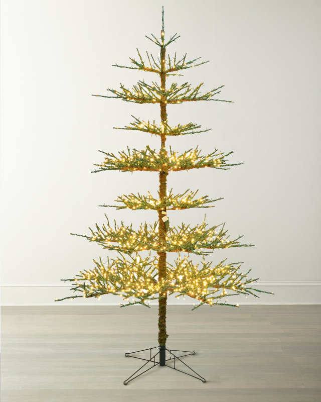 Twig Pine Pre-Lit Christmas Tree, 7.5'