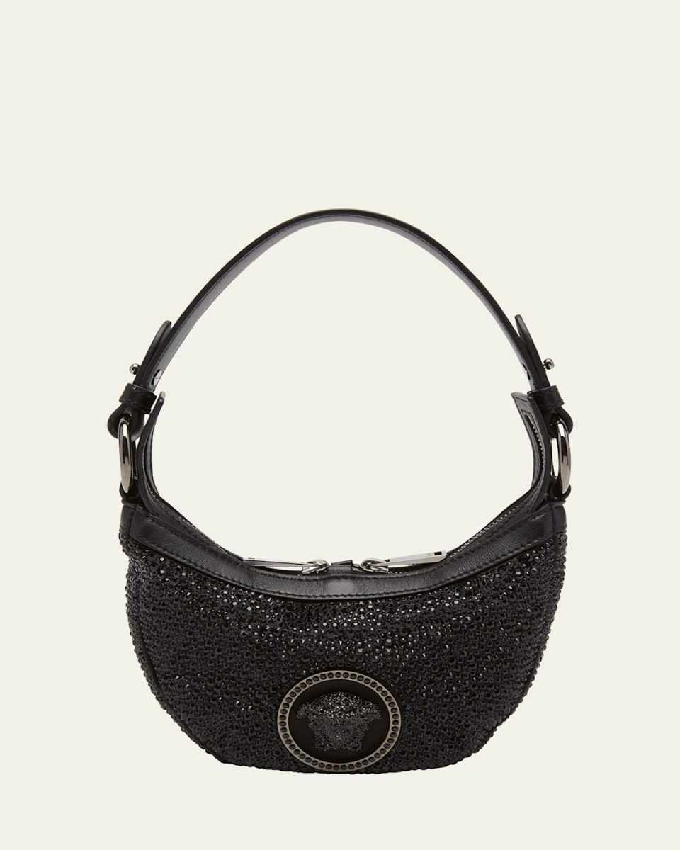 Mini Crystal Top Handle Bag