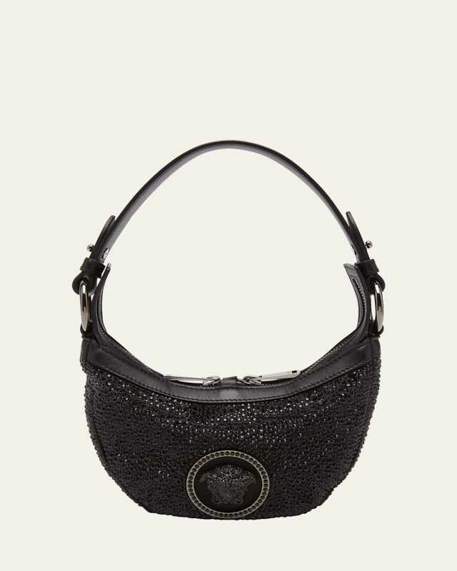 Mini Crystal Top Handle Bag