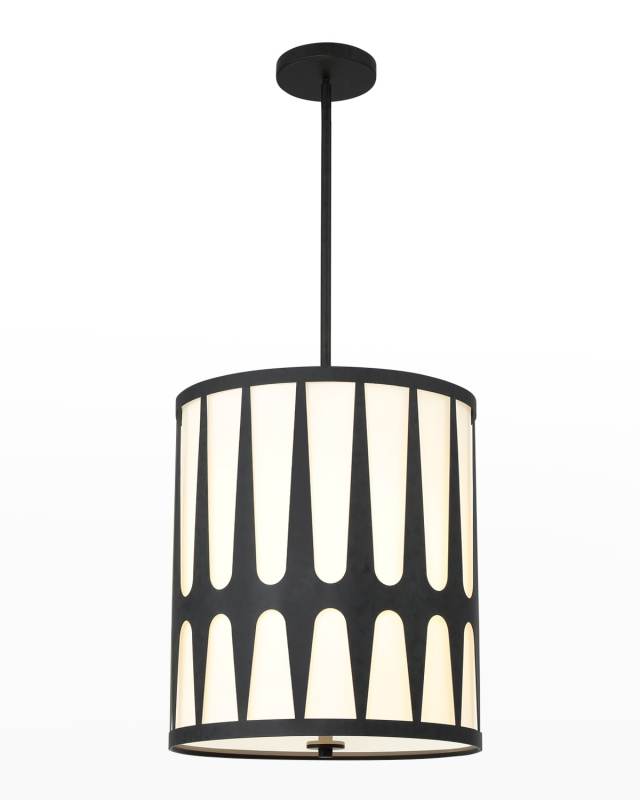 Royston 4-Light Antique Gold Pendant Light