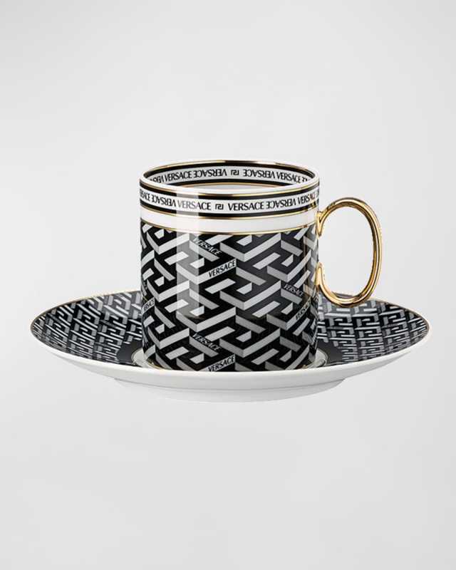 La Greca Signature Coffee Cup & Saucer Set