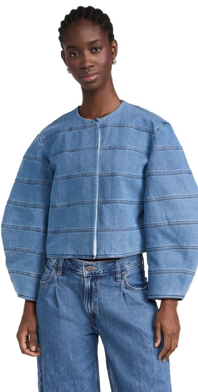 Altuzarra Turner Jacket Washed Indigo