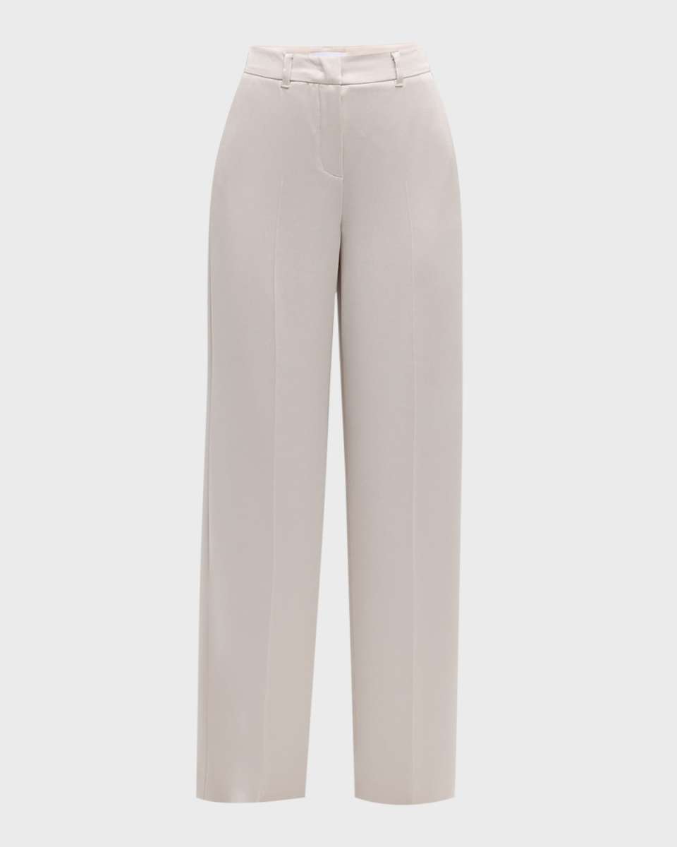 Vetta High-Rise Straight-Leg Pants