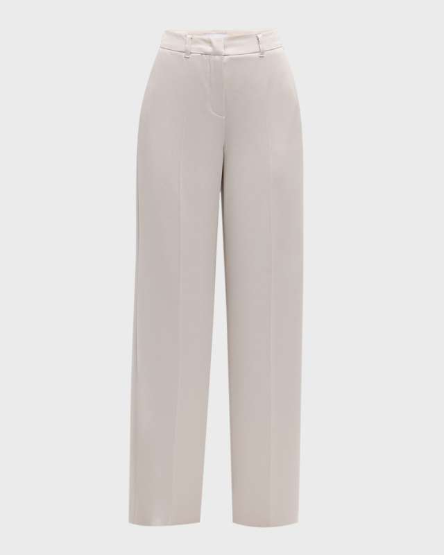 Vetta High-Rise Straight-Leg Pants