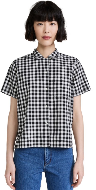 Alex Mill Camphirt Black Gingham