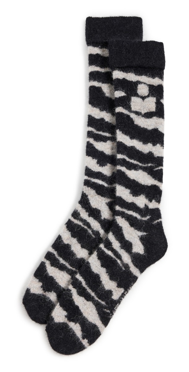 Isabel Marant Shona Socks Beig